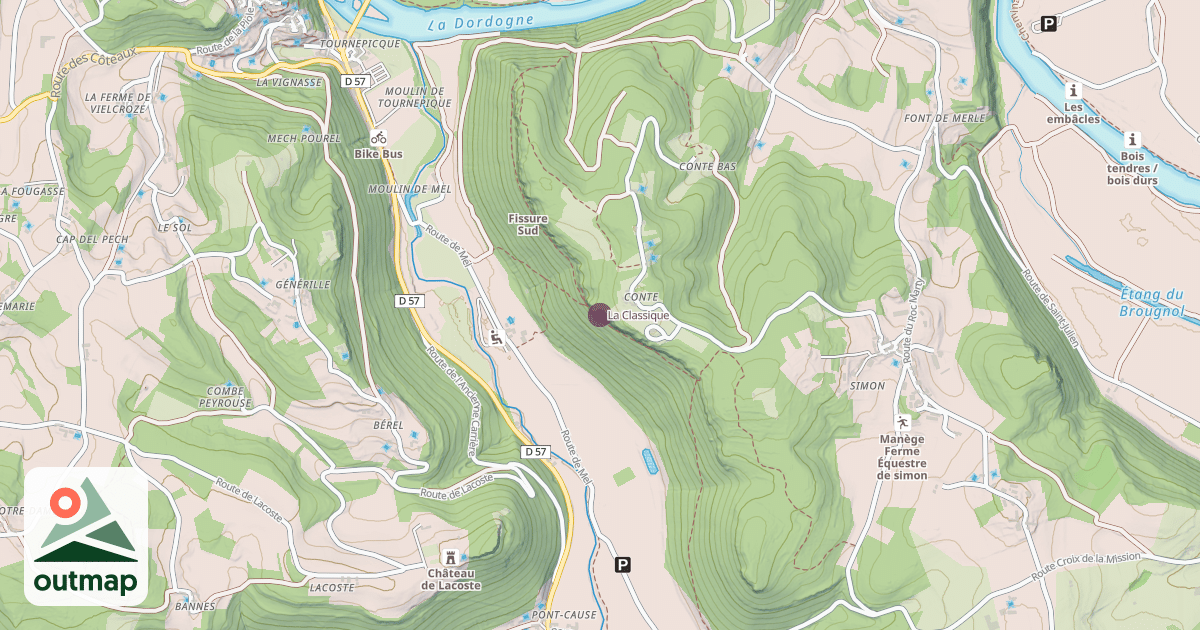 Map of La Classique