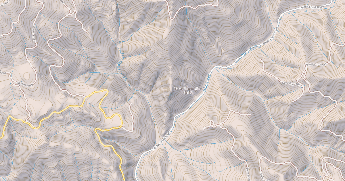 Map preview of Tar and Turpentine