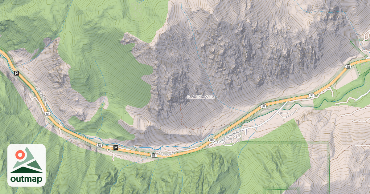 Map of Penial Pillar
