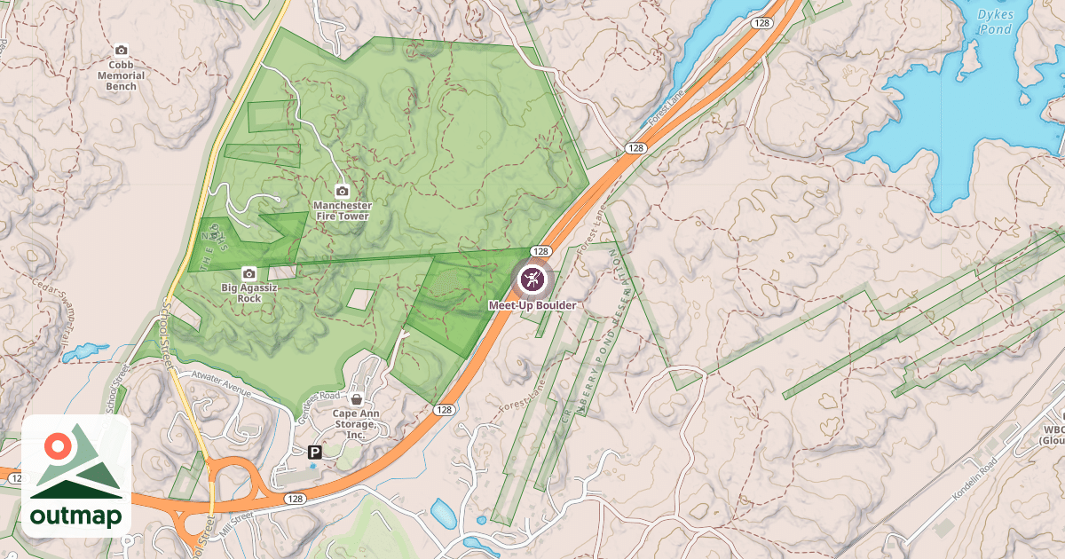 Map of Meet-Up Boulder