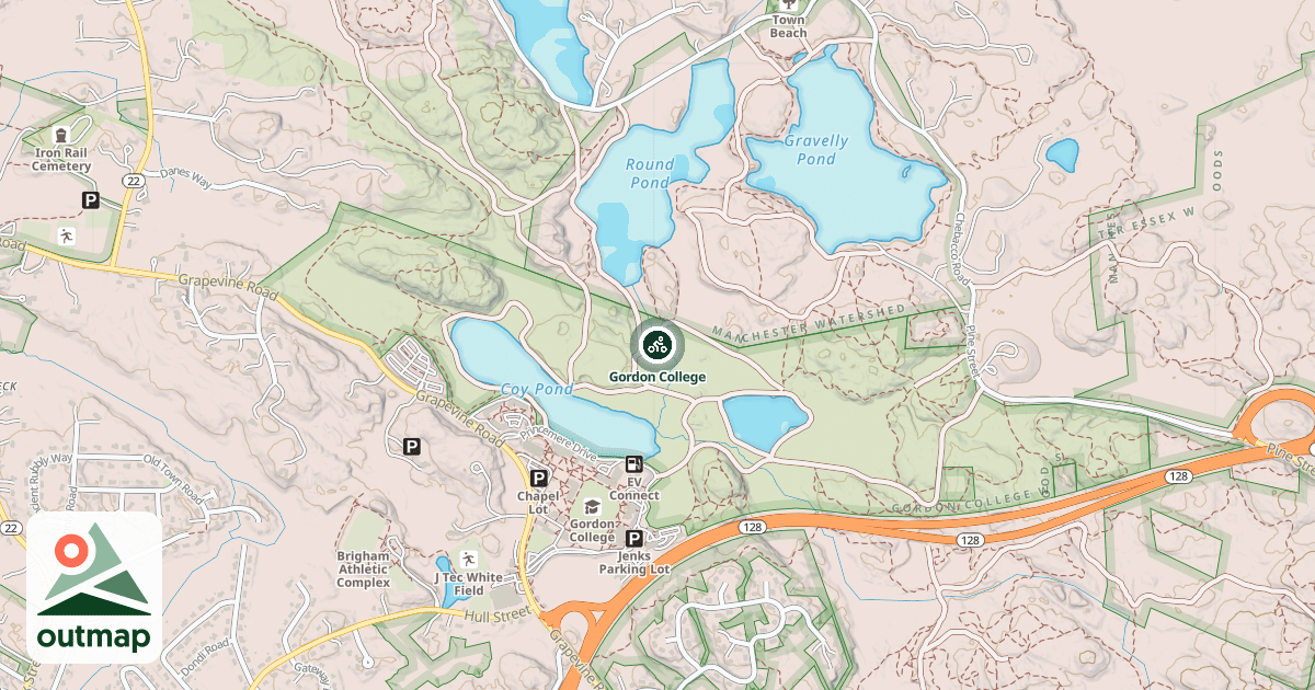 Map of Gordon College