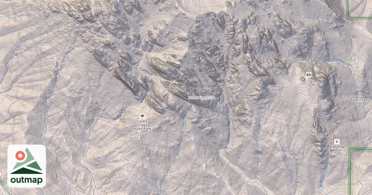 Map of Plumb Line