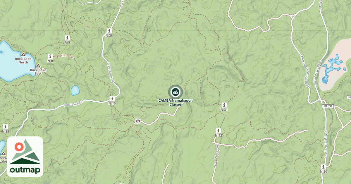 Map of CAMBA Namakagon Cluster