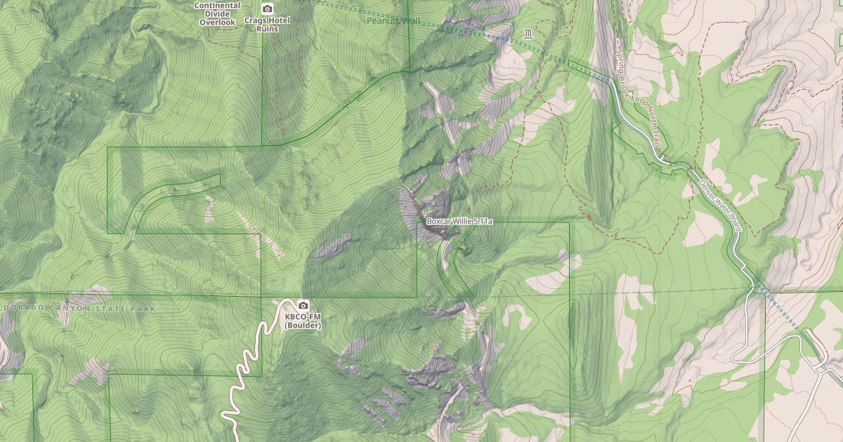 Map preview of Boxcar Willie