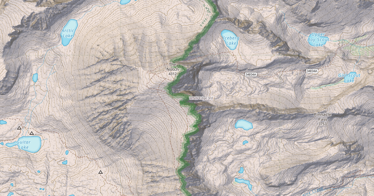 Map preview of WNW Edge