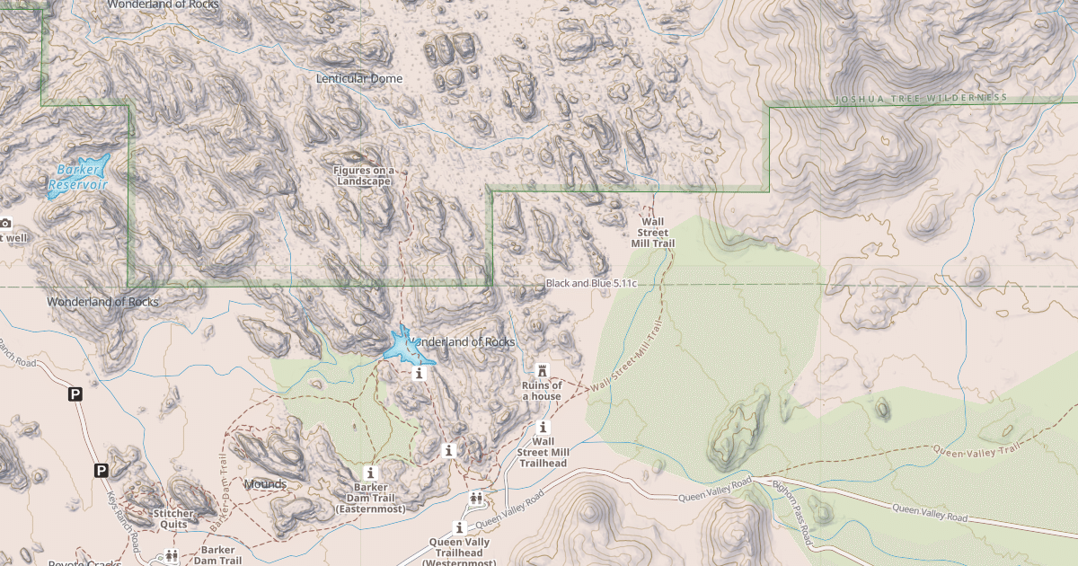 Map preview of Black and Blue