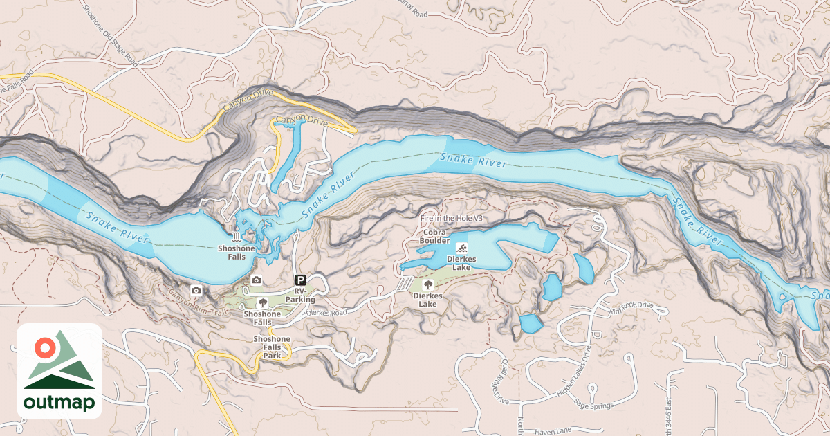 Map of Fire in the Hole