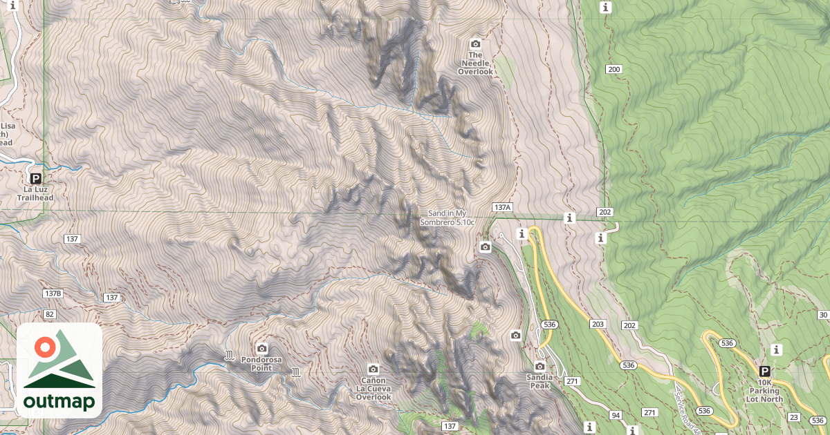 Map of Sand in My Sombrero
