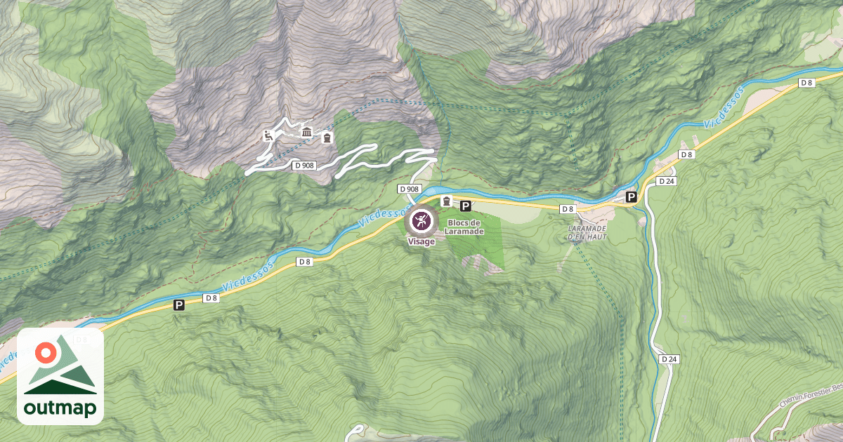 Map of Visage