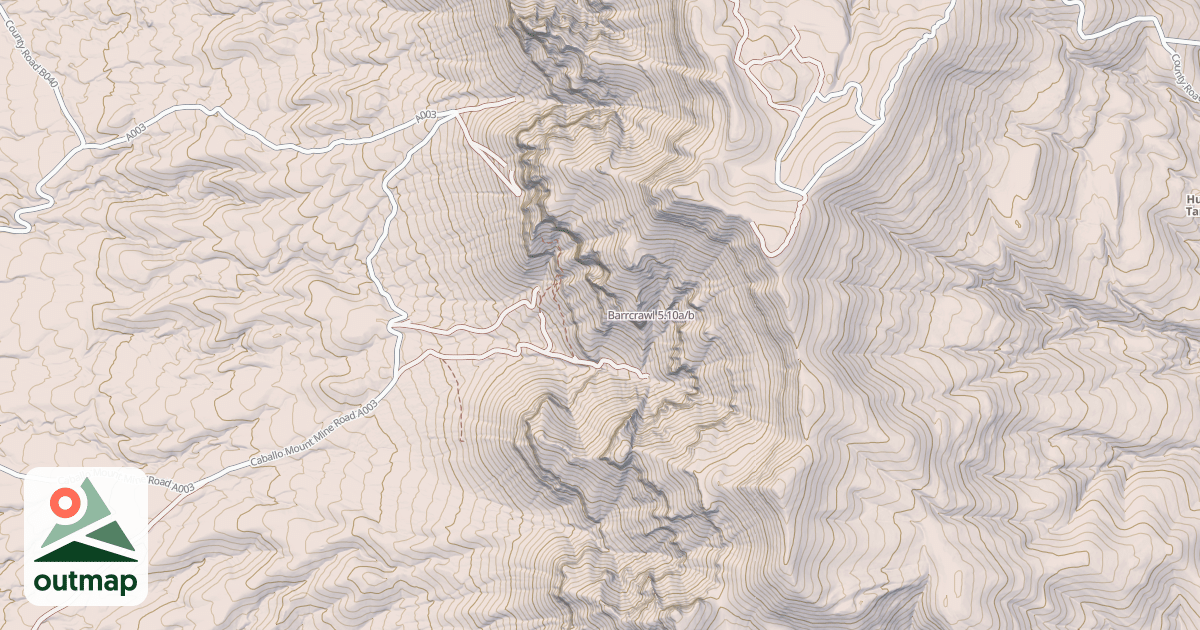Map of Barrcrawl