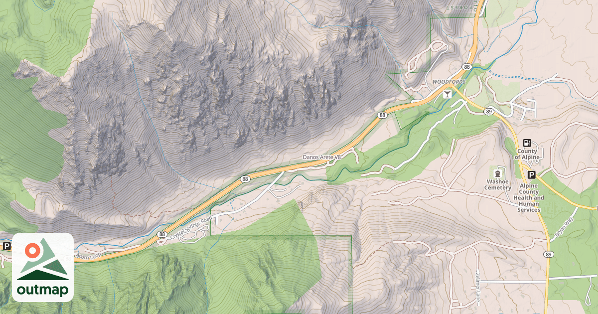 Map of Danos Arete