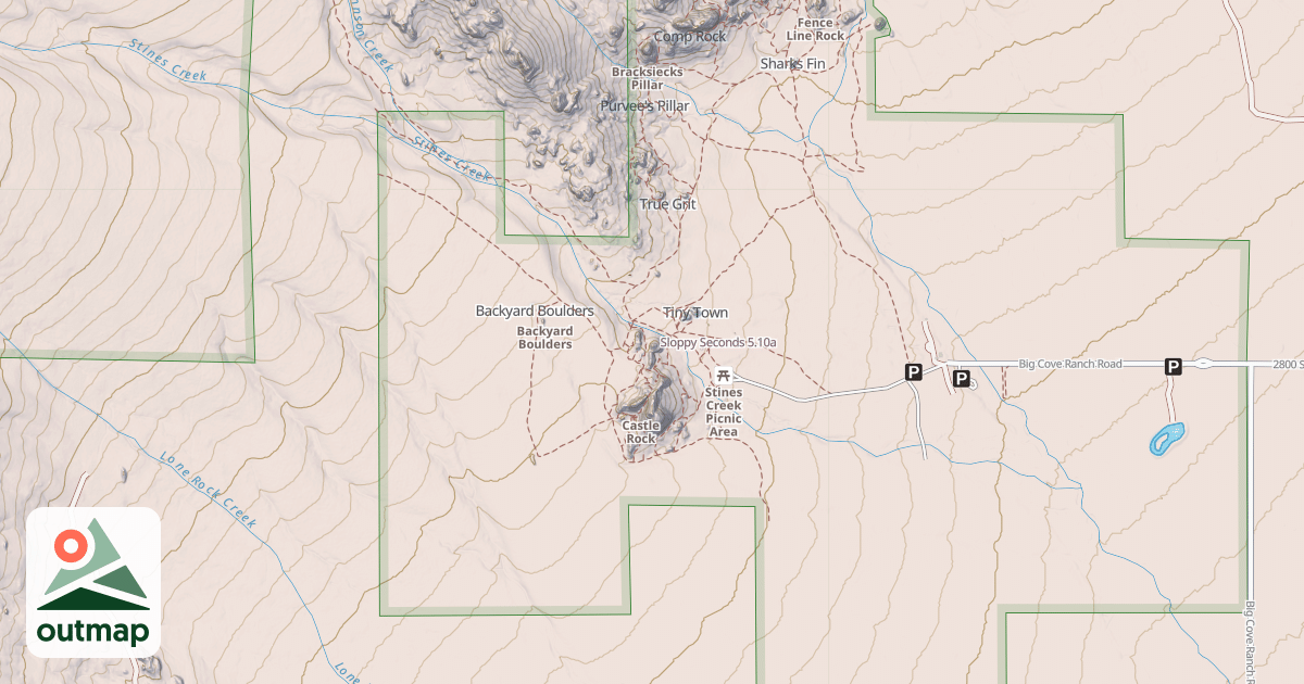 Map of Sloppy Seconds