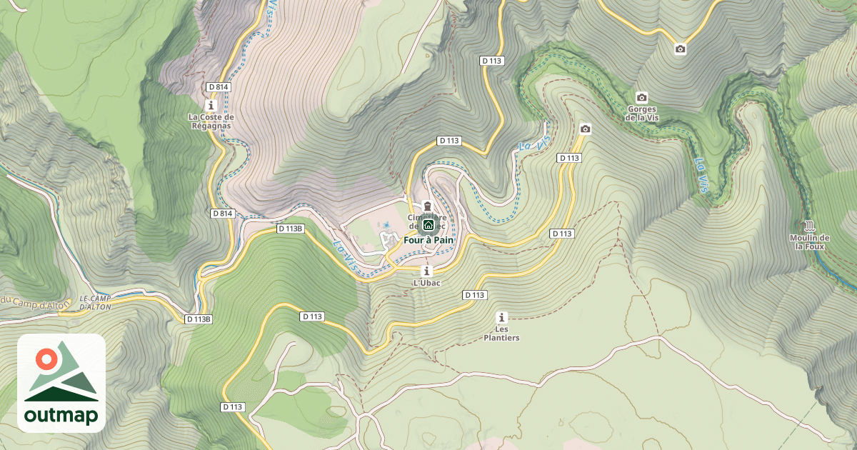 Map of Four à Pain