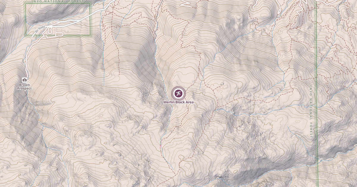 Map preview of Merlin Block Area