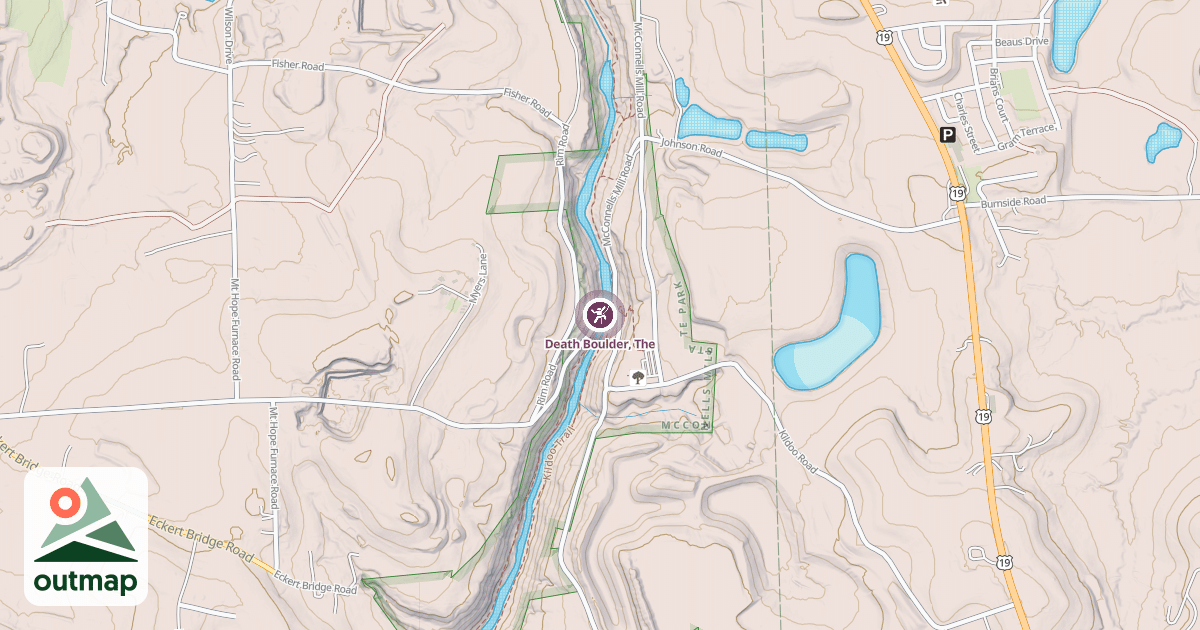 Map of Death Boulder, The