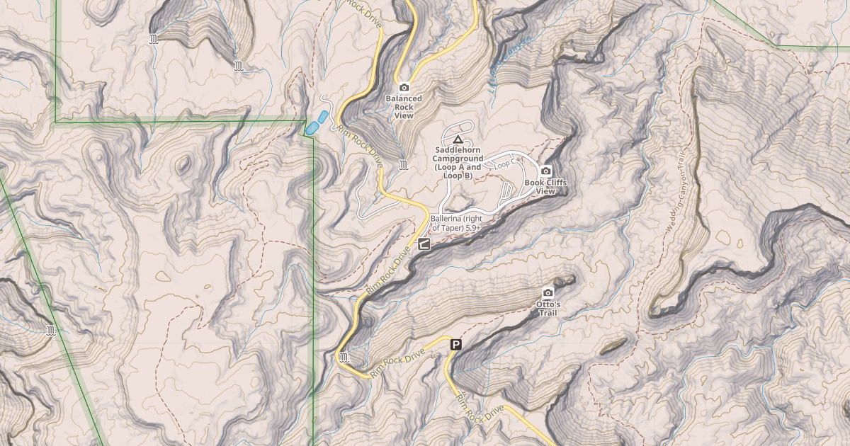 Map preview of Ballerina (right of Taper)