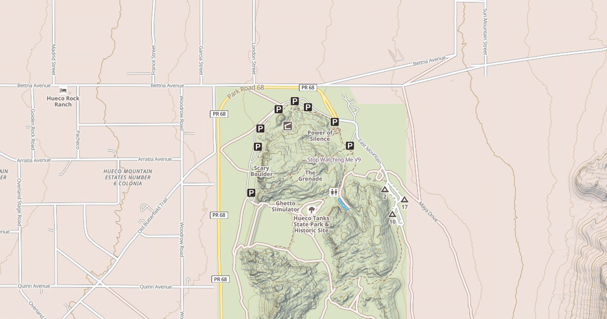 Map preview of Stop Watching Me