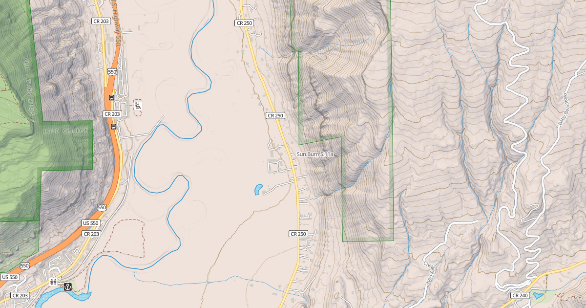 Map preview of Sun Burn