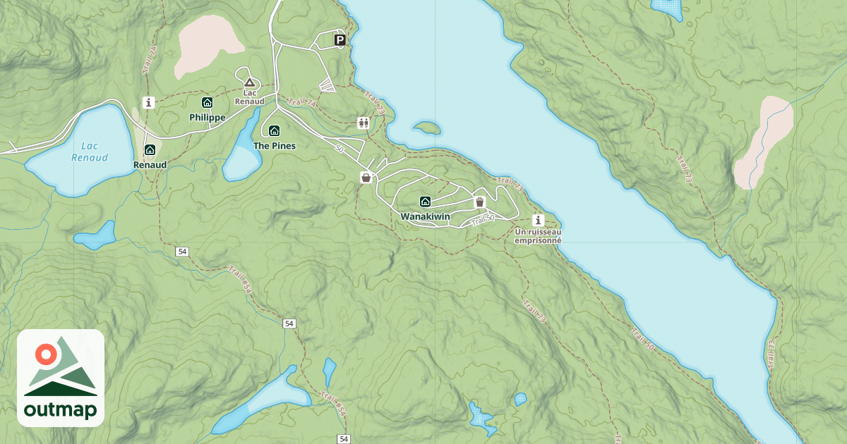 Map of Woodsia