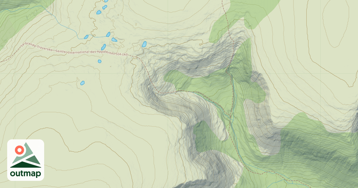 Map of Cache d'équipement Grande-Cuve