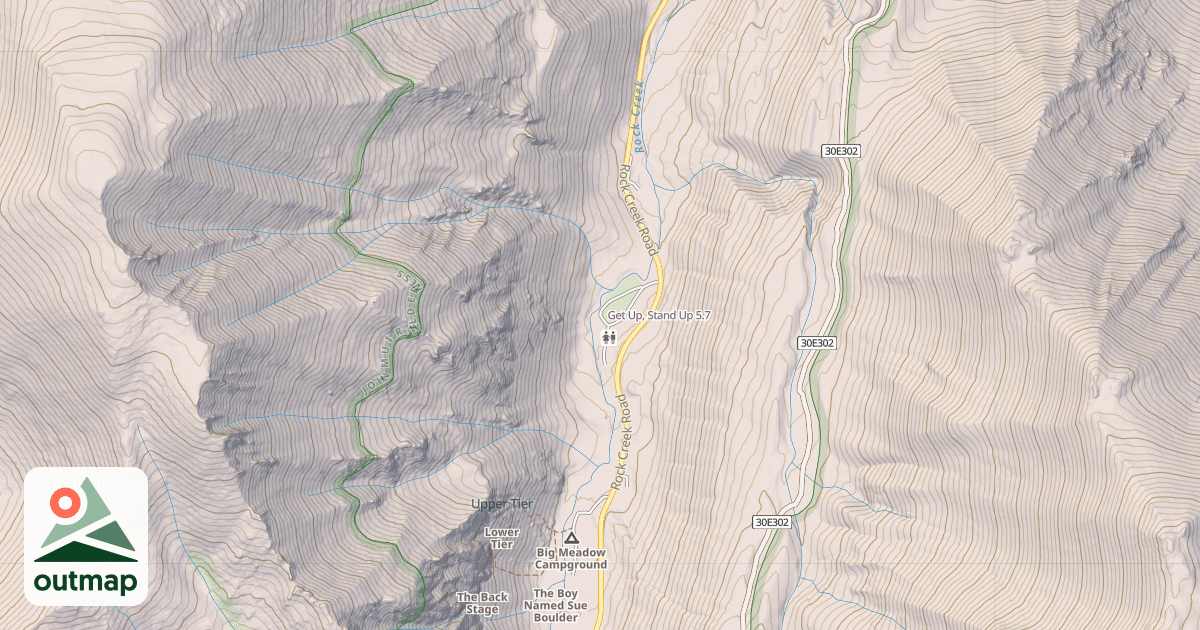 Map of Get Up, Stand Up
