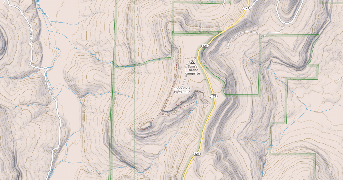 Map preview of Chockstone Press
