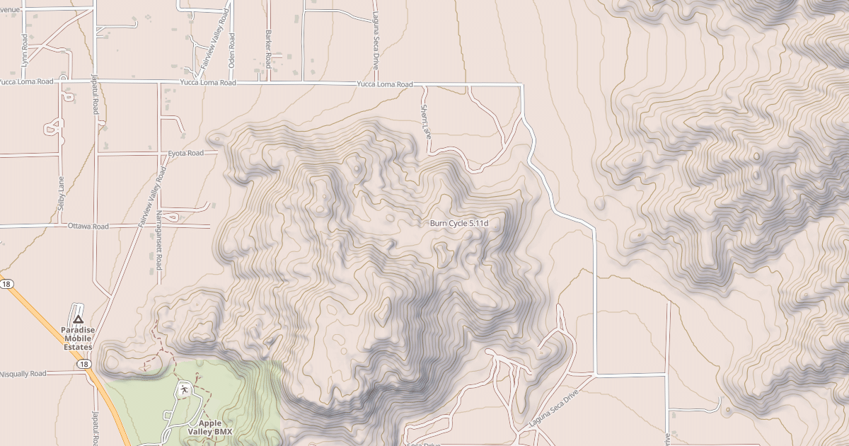 Map preview of Burn Cycle