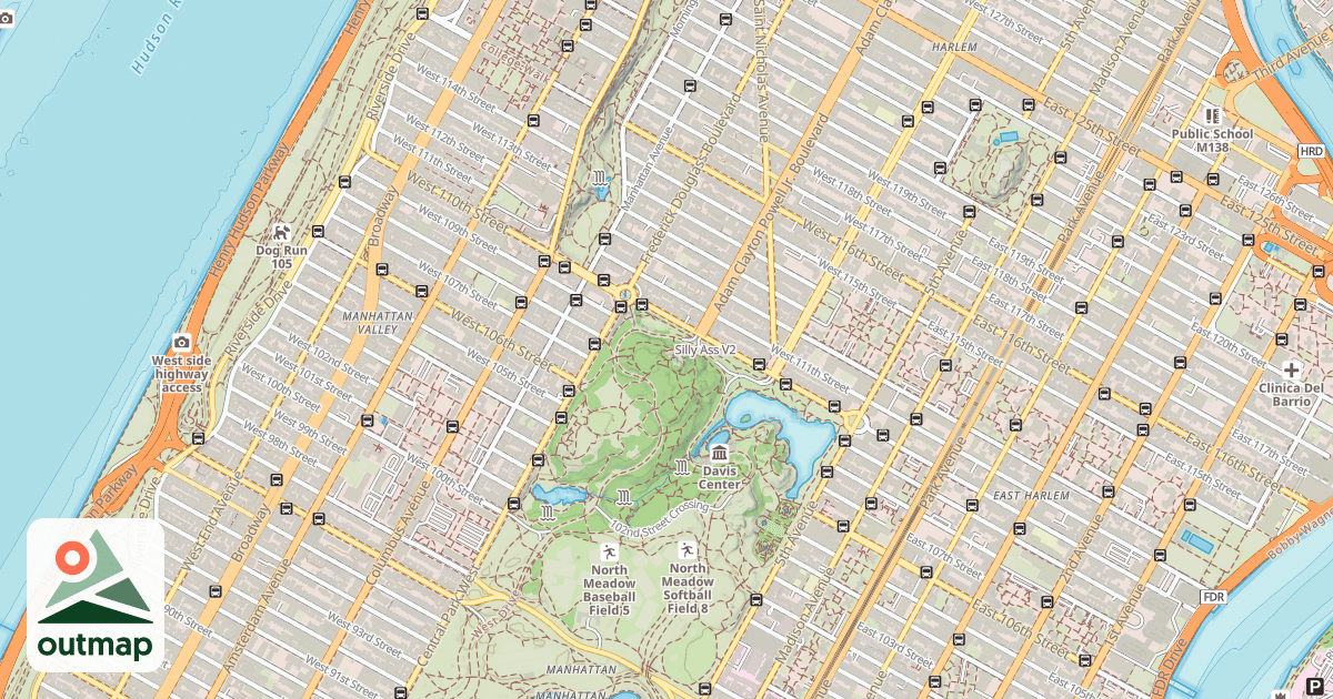 Map of Silly Ass
