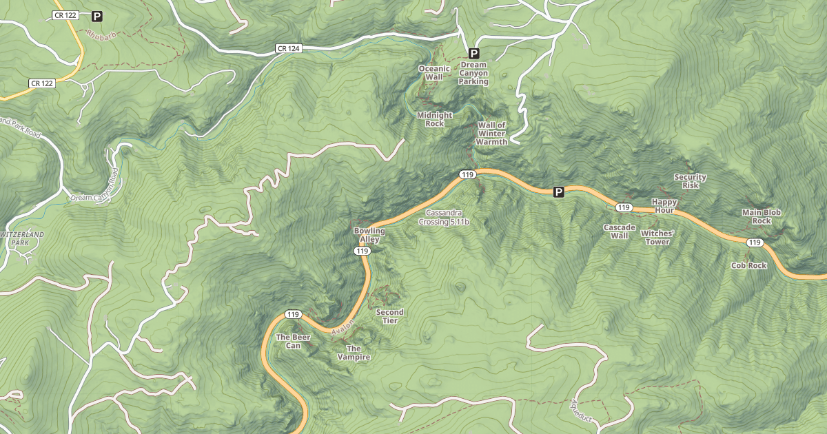 Map preview of Cassandra Crossing