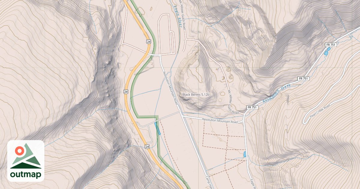 Map of Black Berets