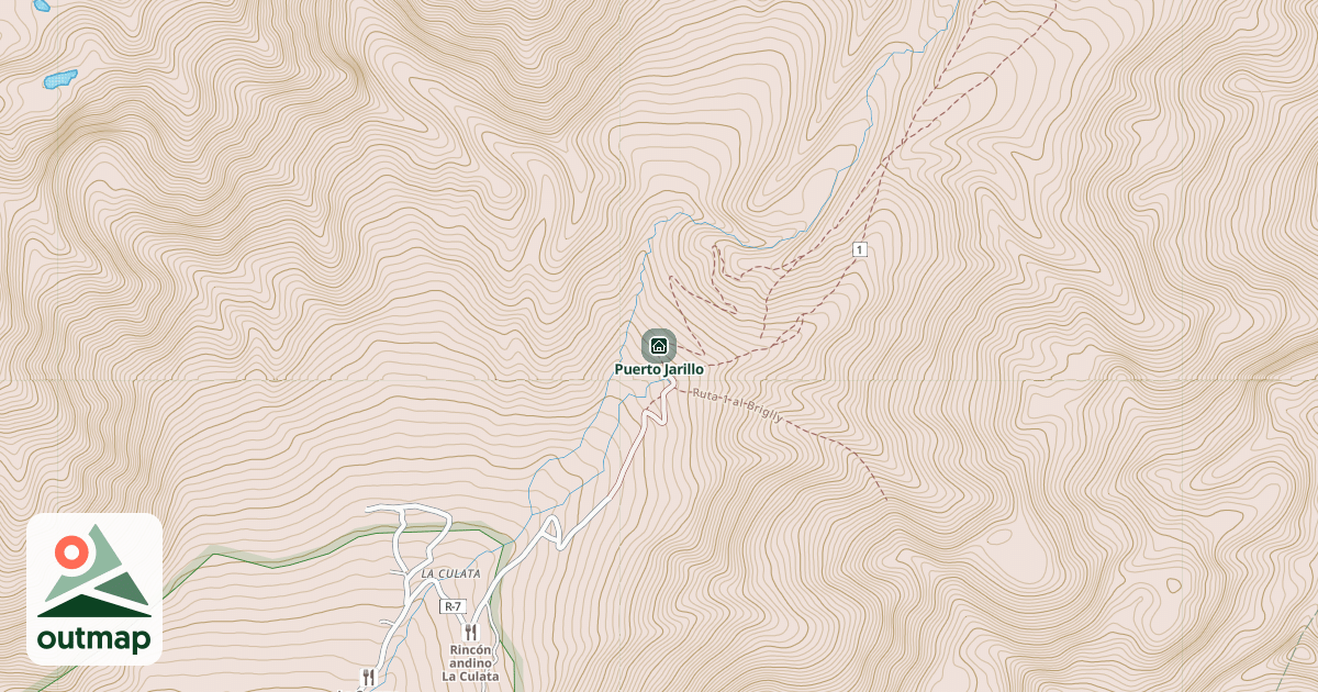 Map of Puerto Jarillo