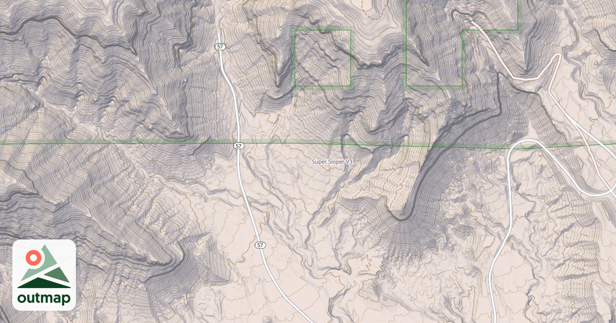 Map of Super Sloper