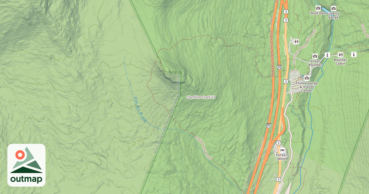 Map of Starshine Crack