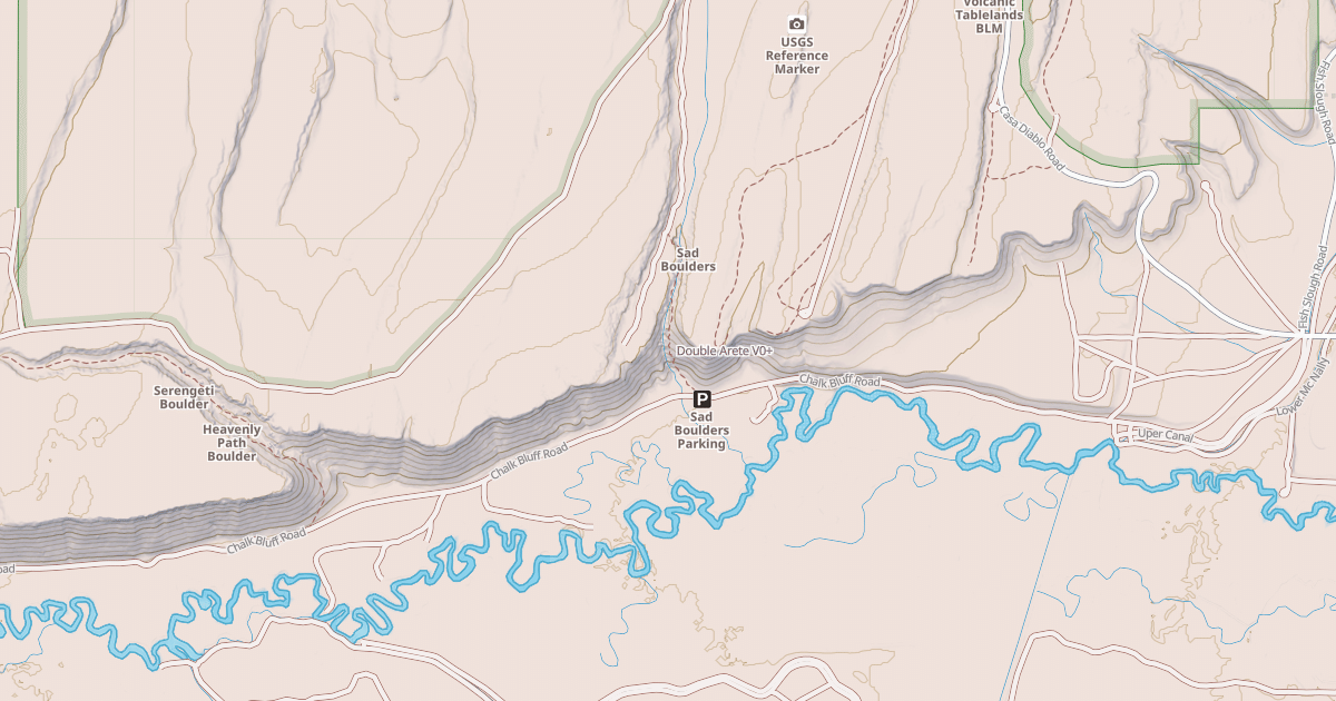 Map preview of Double Arete