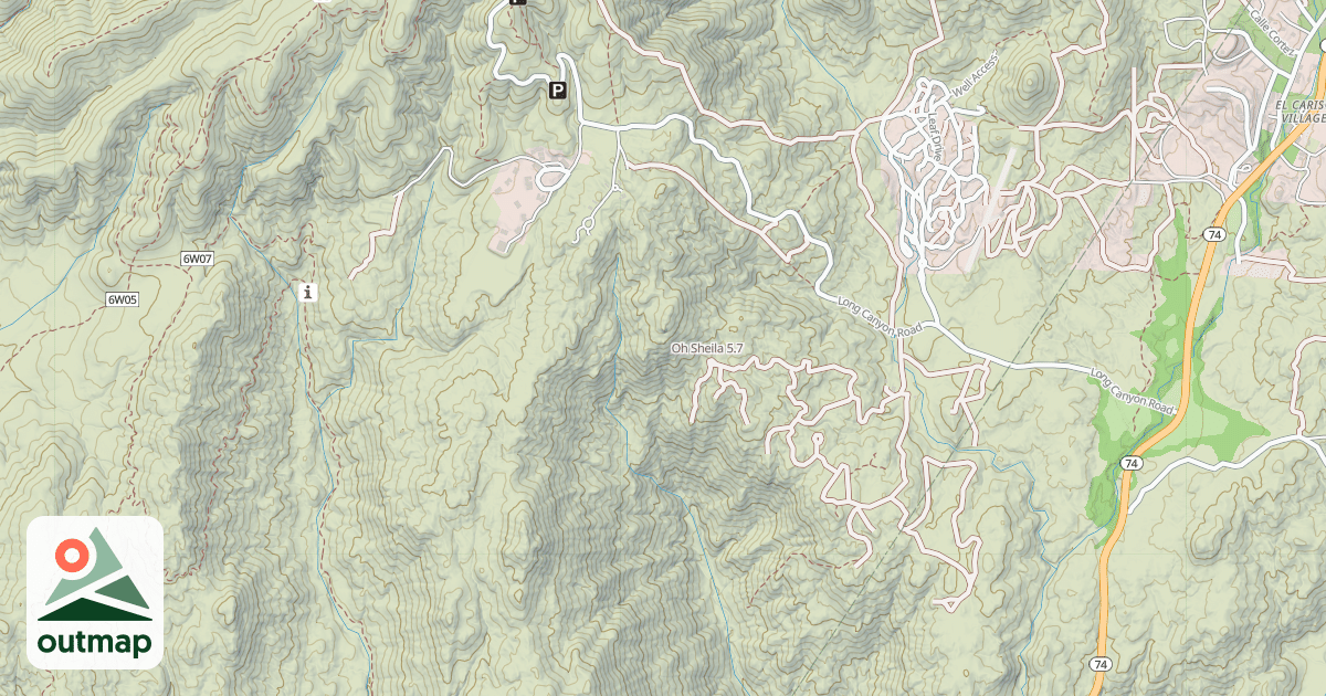 Map of Oh Sheila