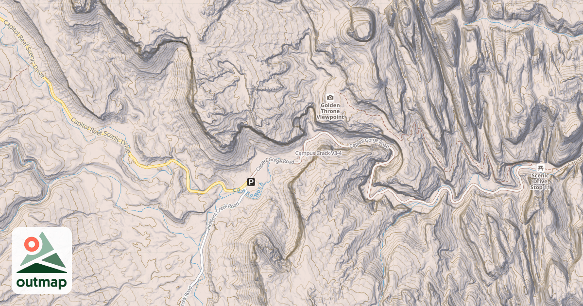 Map of Campus Crack
