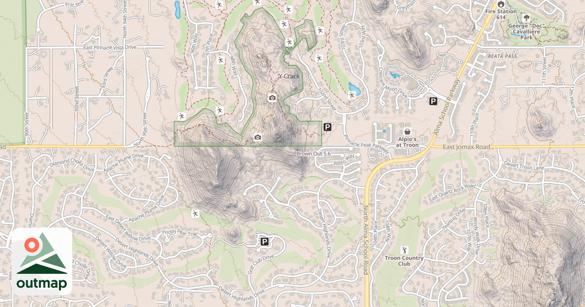 Map of Brown Out