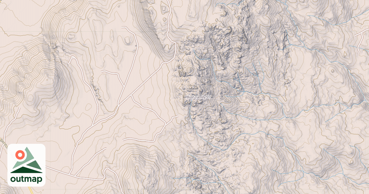 Map of Bush Family
