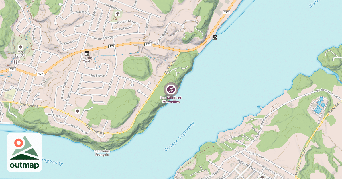 Map of Les Monts et Merveilles