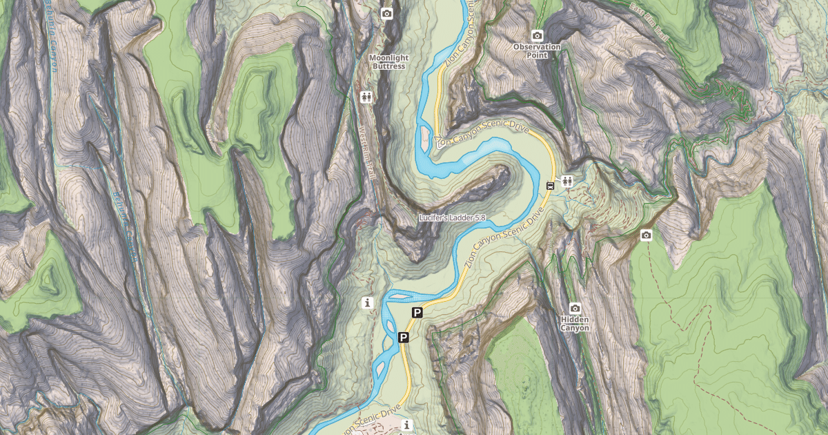 Map preview of Lucifer's Ladder