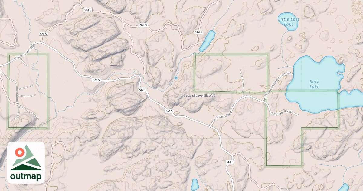 Map of Second Level Slab
