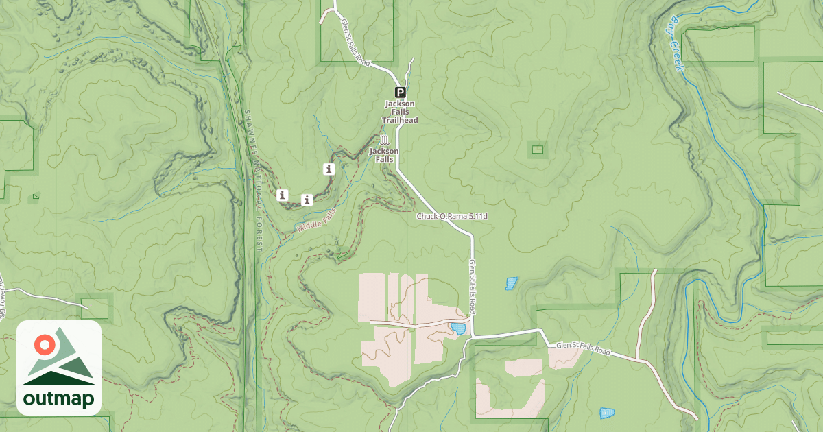 Map of Chuck-O-Rama