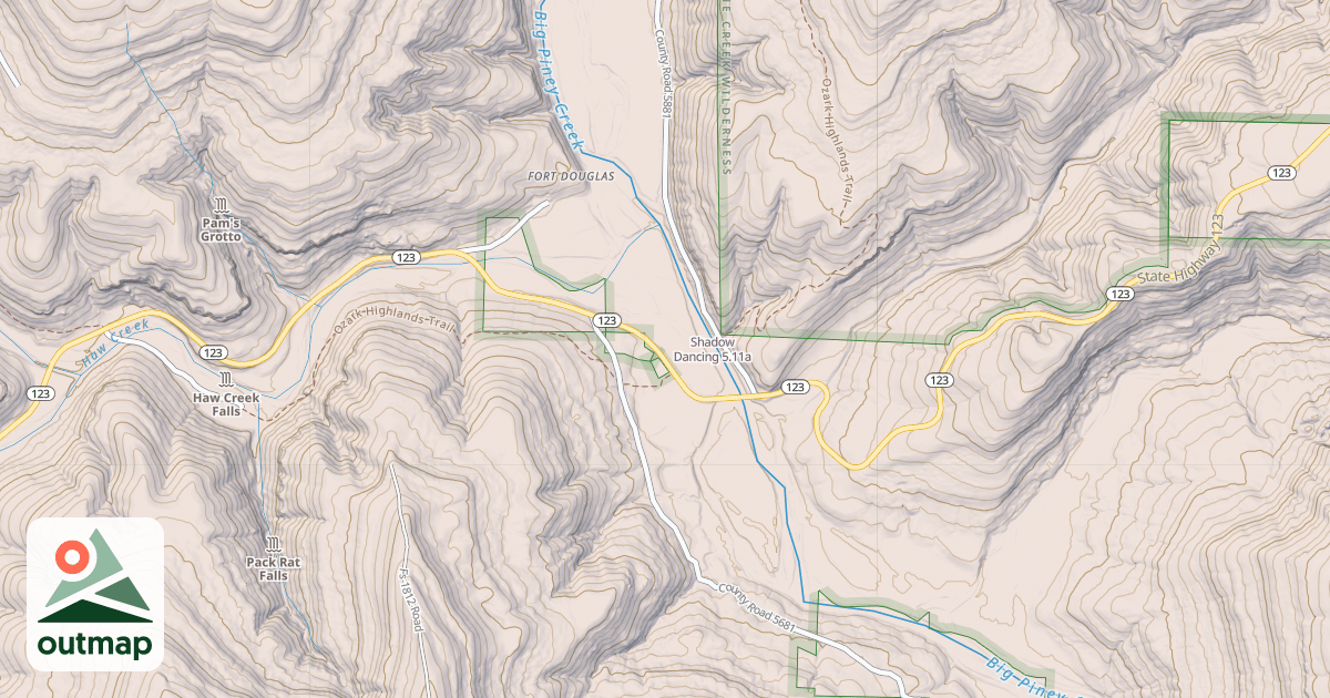 Map of Shadow Dancing