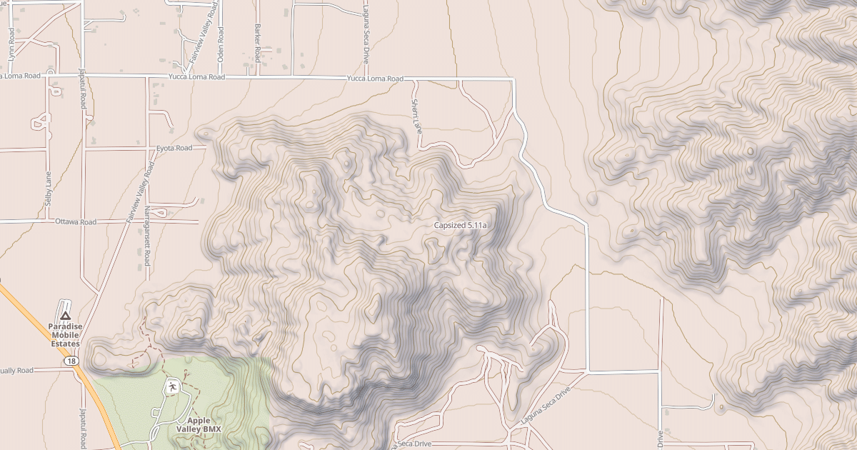 Map preview of Capsized