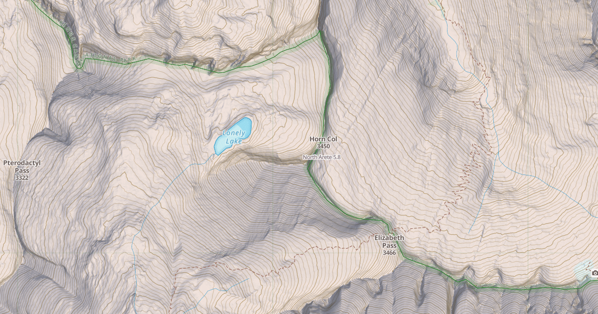 Map preview of North Arete