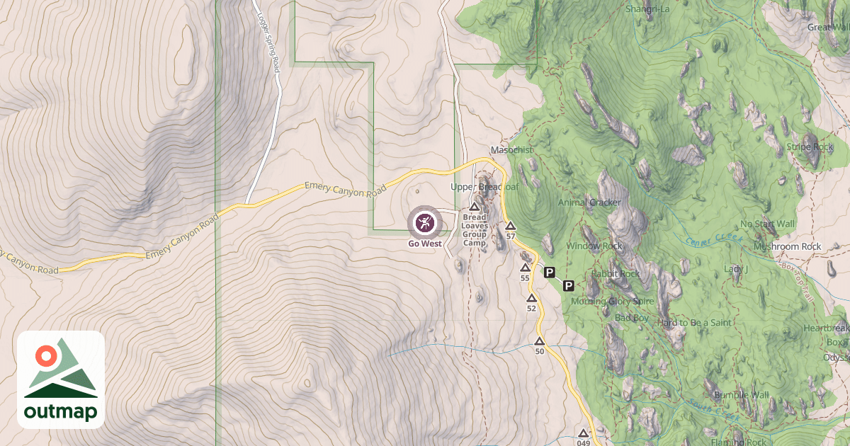 Map of Go West