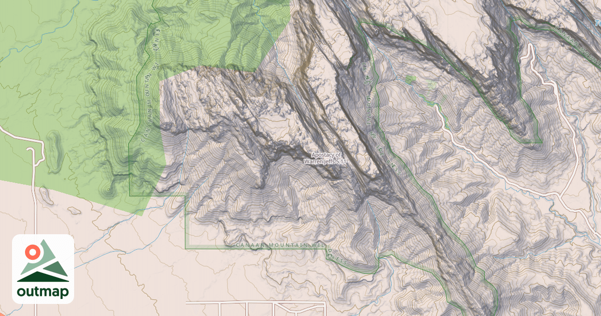 Map of Apostacy of Warren Jeffs