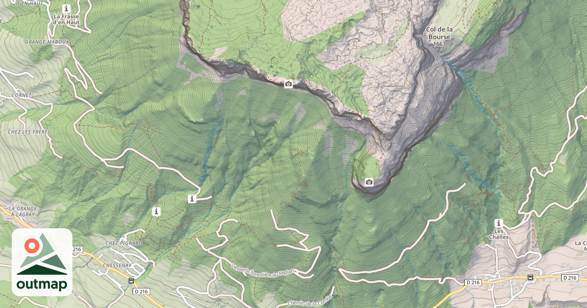 Map of La Ravine