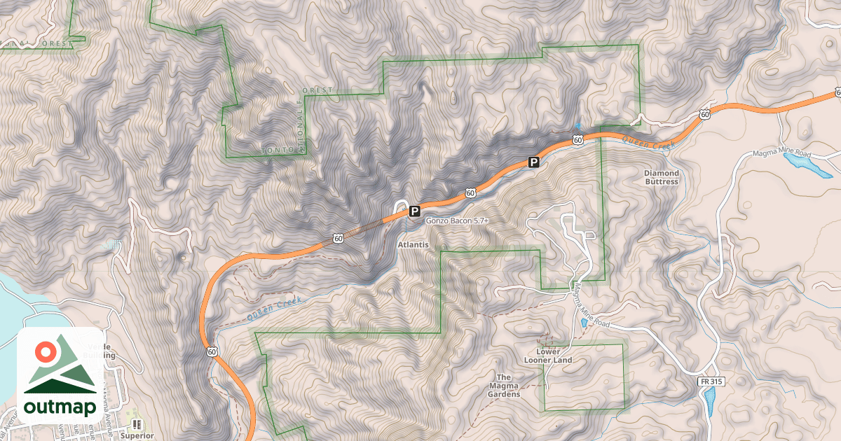 Map of Gonzo Bacon