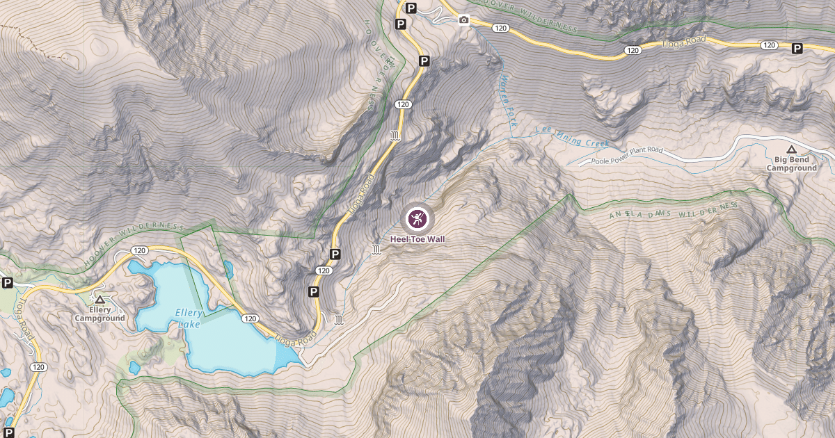 Map preview of Heel-Toe Wall